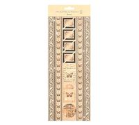 URSUS Beige, Adesivi Piatti, parzialmente Effetto Glitter, autoadesivi, per abbellire Biglietti di Auguri, Scrapbooking e Altri progetti Artigianali, Colorato, Taglia unica