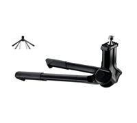 URSUS Cavalletto Attacco Centrale Doppio Jumbo Evo 330mm regolabile Nero
