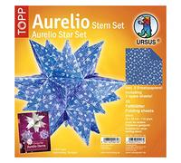 URSUS FOGLIE PIEGHEVOLE AURELIO Star, raffinato, 20 x 20 cm - GLORIA