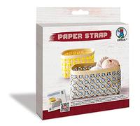 Ursus Kamihimo Paper Strap 74520004 - Nastro in Tessuto Intrecciato Resistente, Circa 15 mm x 15 m, Rosso per bricolage con Fili di Carta incollati e Intrecciati