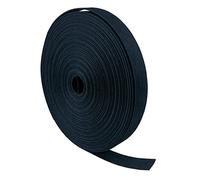 Ursus Kamihimo Paper Strap 74520007 - Nastro Intrecciato Blu Notte, Circa 15 mm x 15 m, Nastro Blu per bricolage con Fili di Carta incollati per intrecciare, Artigianato in Giappone