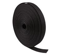 Ursus Kamihimo Paper Strap 74520010 - Nastro Intrecciato Nero, Circa 15 mm x 15 m, Nastro Nero per bricolage con Fili di Carta incollati per intrecciare, Artigianato in Giappone