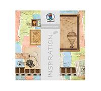 Ursus- Nein Carta per Scrapbooking, con Glitter, per Hot-Air Balloon, Circa 30,5 x 30,5 cm, 5 Fogli, Motivo 277, Colore, 703000277