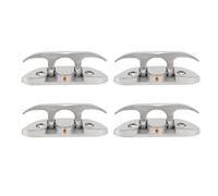 URSXODAWQ Bitta Pieghevole per Barca da 4,7 Pollici, Bitta di Ormeggio per Dock Flip Up in Acciaio Inossidabile 316, Accessori per Bitte per Corde Marine con Resistenza per Yacht e Navi