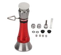 URSXODAWQ Equilibratore per mulinelli da Pesca, Supporto di bilanciamento per mulinelli da Spinning, Fermo per Il Corpo del Mulinello in Lega di Alluminio con Impugnatura ergonomica per Una (Rossa)