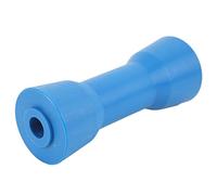 URSXODAWQ Rullo per Chiglia in PVC Blu da 160 mm, Rullo per Chiglia Marina autocentrante con Foro dell’Albero da 17 mm, Rullo Resistente e Flessibile per rimorchi di Barche, Ideale per Il