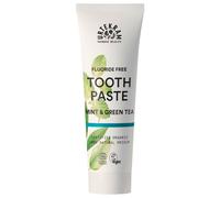 URTEKRAM Fluoride Free Whitening Tooth Paste Mint & Green Tea