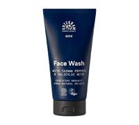 Urtekram - Men's Lavaggio per il viso - con pepe di Tazman e acido salicilico - rimuove efficacemente le impurità - 150 ml - Vegan, biologico, di origine naturale