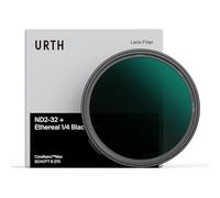 Urth 49 mm Filtro Variabile ND2-32+Diffusione Black Mist¼ Etereo(Pro) Filtri professionali avanzati con nano-rivestimento multistrato per una polarizzazione migliorata e un effetto di cinematografica