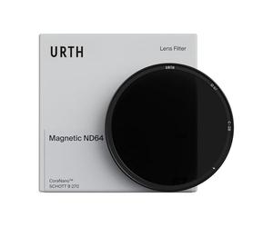 Urth 52mm Filtro Magnético ND64 (6 Pasos) (Plus) - 20 capas nano, perfil ultra delgado, densidad neutra, control de exposición para objetivos