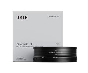 Urth 58 mm Kit de Filtros Cinematográficos 4 en 1 (Plus) - UV, polarizador circular (CPL), ND2-32 variable, ¼ Black Mist, vidrio óptico multicapa, filtros ultra delgado