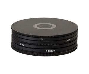 Urth 67mm UV, Circular Polarizing (CPL), ND64, Soft Grad ND8 Lens Filter Kit (Plus+)