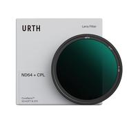 Urth Filtro CPL + ND64 37 mm (Plus) | Filtro nano rivestimento 20 strati per polarizzazione e controllo della densità neutra avanzati