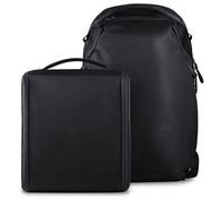 Urth Norite 24L Zaino modulare + Inserto per fotocamera da 11,3L - Resistente all'acqua, Anti-furto, Borsa riciclata per DSLR/SLR/Mirrorless, Laptop da 13-16 Pollici in Nero