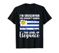 Uruguay Flag Proud Elegant Uruguayan Boyfriend Girlfriend Maglietta