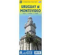 URUGUAY & MONTEVIDEO: 1:770000