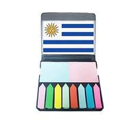 Uruguay National Flag South America Country Self Stick Note Color Page Marker Box