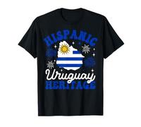 Uruguay Pride Flag Hispanic Heritage Month Maglietta