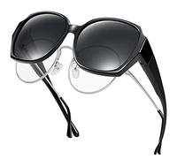 URUMQI Occhiali da Sole Polarizzati Donna Protezione UV400 Antiriflesso Occhiali da Sole per Portatori di Occhiali Sovraocchiali da Sole Viaggio Guidare Ultraleggeri Cornici Quadrate
