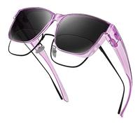 URUMQI Sovraocchiali da Sole Uomo Donna Polarizzati Occhiali da Sole Protezione UV400