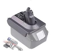 URUN Adattatore per batteria Dyson V6, MT18V6, convertito per batteria al litio Makita da 18 V, per Dyson V6 Vacuum Animal+Fluffy DC62 DC58 DC59 DC61 SV06 (solo adattatore)