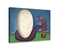 Urutu Snake by Tarsila Do Amaral Poster su tela per camera da letto, decorazione per ufficio, camera da letto, decorazione per ufficio, cornice regalo, 30,5 x 45,7 cm
