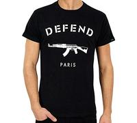 URVIKBVG Defend Paris Funny Tumblr Tshirt New Mens T-Shirt Tee Size S