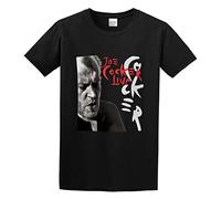 URVIKBVG Men's Classic Tshirt Joe Cocker Live Graphics Black Cotton Tee Size Large