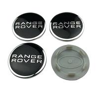 URYYRIT Tappi Centrali del Mozzo Dell'auto, per Land Rover Range Rover, 62mm, Copertura Decorativa Antipolvere Impermeabile per Ruota, Centro Ruota con Adesivo Emblema Logo, Accessori Esterni