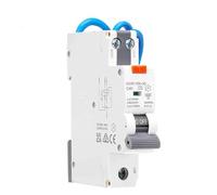 URZQCKGLK GYR10N-50 Tipo elettronico con Fili 18mm 6KA Interruttore Automatico di Corrente residua con Protezione da sovracorrente Max 50A 1 Pezzo(16A 30mA,Type AC)