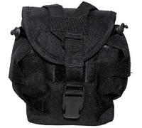 US 1 Litro Campo Bottiglia Con MOLLE Borsa Bottiglia Militare Porta Nera