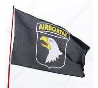 US 101st Airborne BANDIERA - Americana Esercito Militare Screaming Eagles