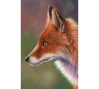US Academic diary 2025-2026 week to view, student diary with Red Fox artwork by Sally Sturgess: August 25 - July 26. 108 pages and glossy cover. Perfect gift for student or fox lover