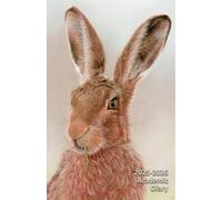 US Academic diary 2025-2026 week to view, with Hare artwork by Sally Sturgess: August 25 - July 26. 108 pages and glossy cover. Perfect gift for student or hare lover