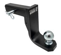 US Adattatore Sfera Palla per Gancio Traino 51x51mm veicolo americano (-100mm)