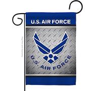 US Air Garden Flag Armed Forces USAF United State American Military Veteran Retire Official House Decoration Banner Small Yard Gift Double-Sided, 13"x 18.5", Made In USA 13 X 18.5