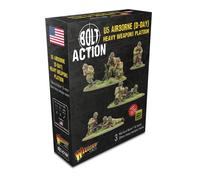 US Airborne (D-Day) Plotone di armi pesanti in scala 28 mm miniature per Bolt Action miniature altamente dettagliate della seconda guerra mondiale