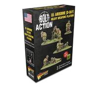 US Airborne (D-Day) Plotone di armi pesanti in scala 28 mm miniature per Bolt Action miniature altamente dettagliate della seconda guerra mondiale