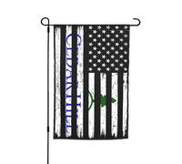 Us And Cedar Hill, Texas Bandiera Da Giardino Colorato Bandiera Da Cortile Moda Bandiere Da Giardino Per Prato Spiaggia Balcone 30X45cm