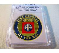US Army 82nd Airborne Divisione " All The Way " Moneta di Sfida