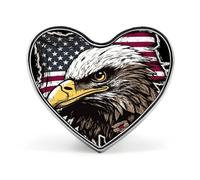 US Army Cool American Flag Eagle Lapel Pin Carino Custom Button Pin Spilla Cuore Personalizzato Spilla in lega di alluminio Spilla Spille di moda Squisiti Spille Distintivo per Cappello Borsa Vestito