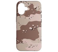 US Army DBDU Camo - Desert BDU - Camouflage con gocce di cioccolato Custodia per iPhone 16