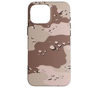 US Army DBDU Camo - Desert BDU - Camouflage con gocce di cioccolato Custodia per iPhone 16 Pro Max