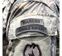 US Army South 25TH Id Jotc Jtf Vêlkrö 2-TAB:Giungla Esperto+Ranger ( Acu Gray)