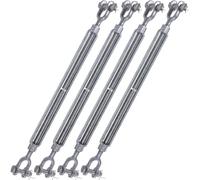 US Cargo Control - Moschettone zincato da 1,27 x 15,2 cm