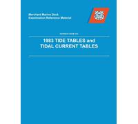 Us Coast Guard MMDREF Tide Tables & Tidal Current Tables 1983 (Tascabile)