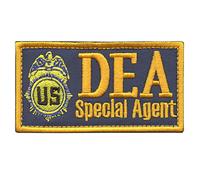 US DEA Special Agent Federal Sew/Iron on Patch Drug Enforcement Marshal Dept
