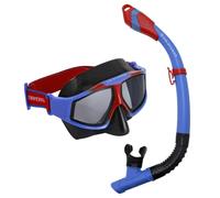 US.Divers Combo Avila-Kit per adulti per immersioni, maschera e boccaglio con spurgo con protezione UV, lenti antiappannamento e antiperdita, escursioni, snorkeling, uomo e donna, maschera in silicone