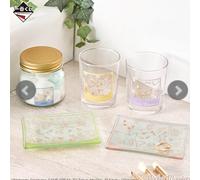 US Duty Free Set Completo Pokemon Fantasy Closet Prize G Glass Express Nuovo