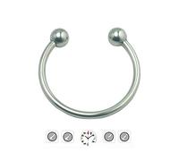 US-DXB Accessori Speciali per Gabbia di Protezione della Privacy con Anello in Acciaio Inossidabile per Uomo (40 mm)